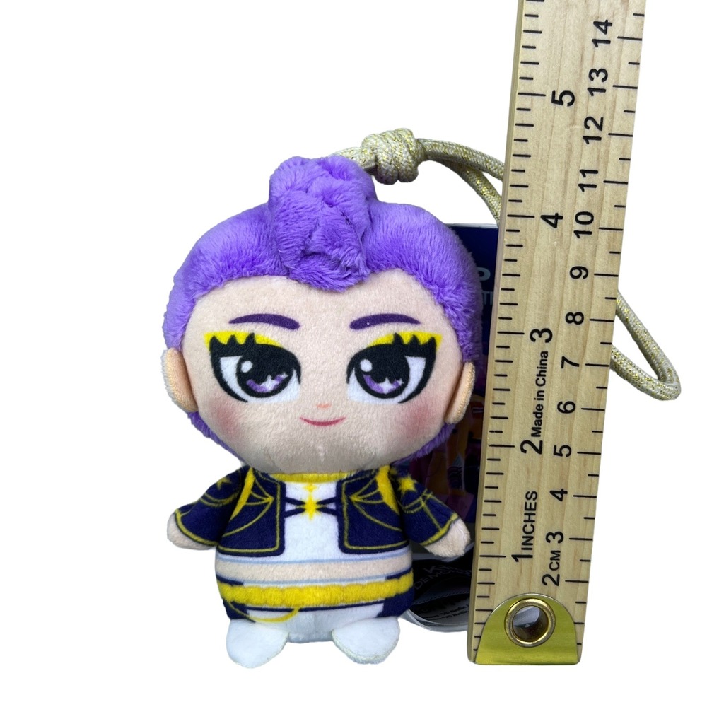 Jazwares Netflix KPOP Demon Hunters Rumi Mini Plush Clip NWT